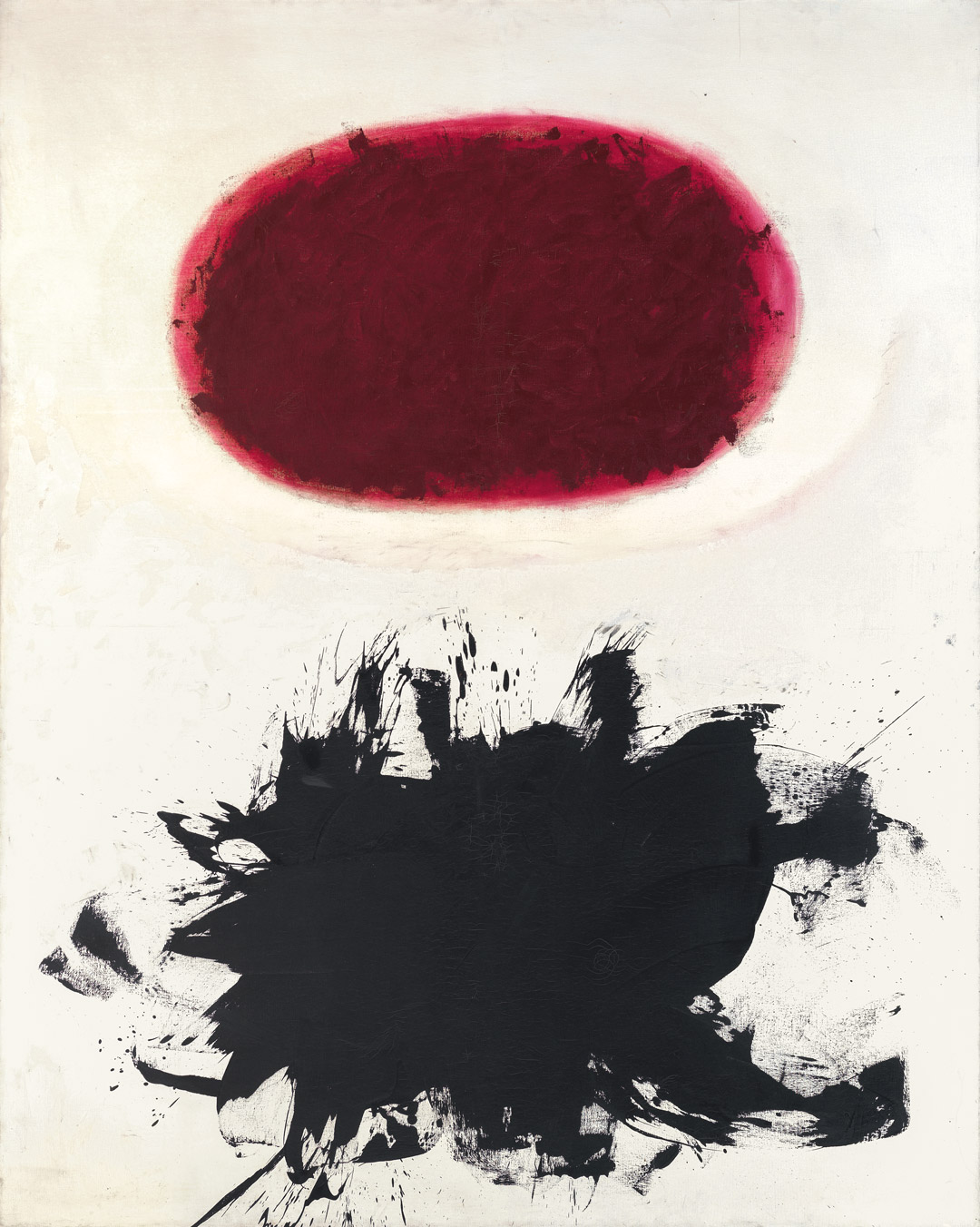 Adolph Gottlieb, Crimson Spinning #2