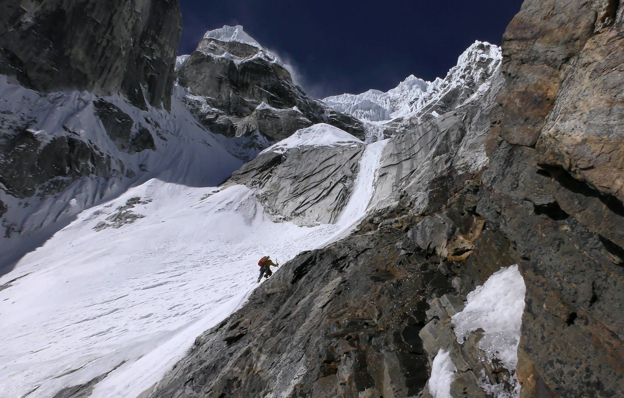 First Ascent of Langtang Lirung